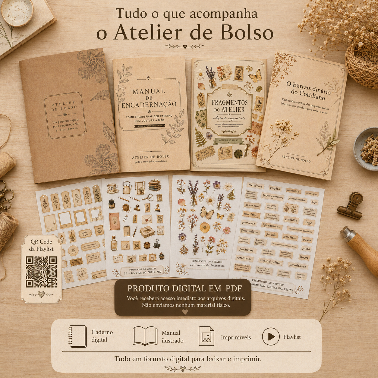 Atelier de Bolso — Kit Digital